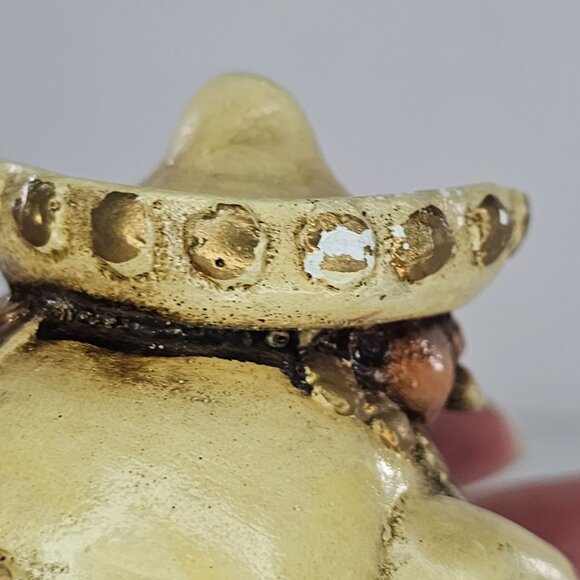 Mexican Chunky Mariachi Band Figurine Chalkware *Chips* - Picture 9 of 9